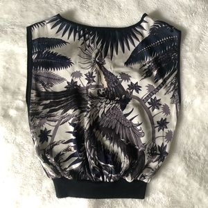 Philosophy Modern Art Deco Print Top - Small